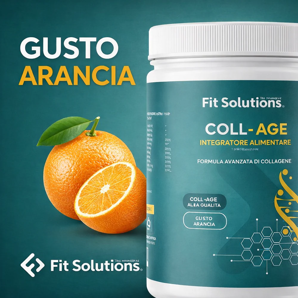 COLL-AGE polvere gusto arancia